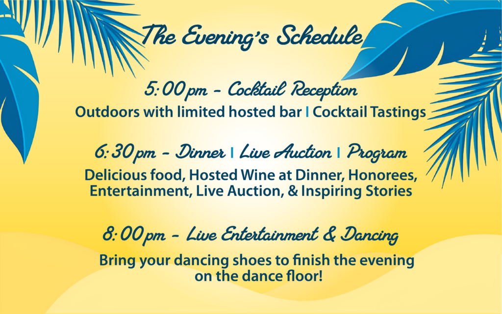 2026 Gala Schedule Graphic